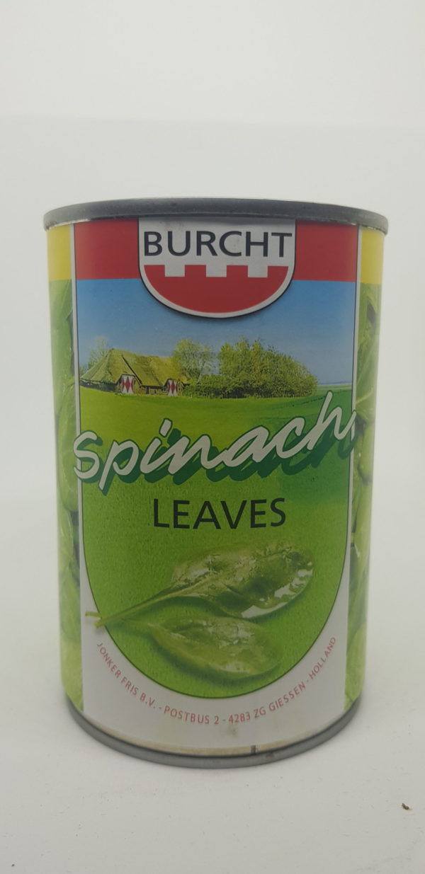 BURCHT SPINACH LEAVES