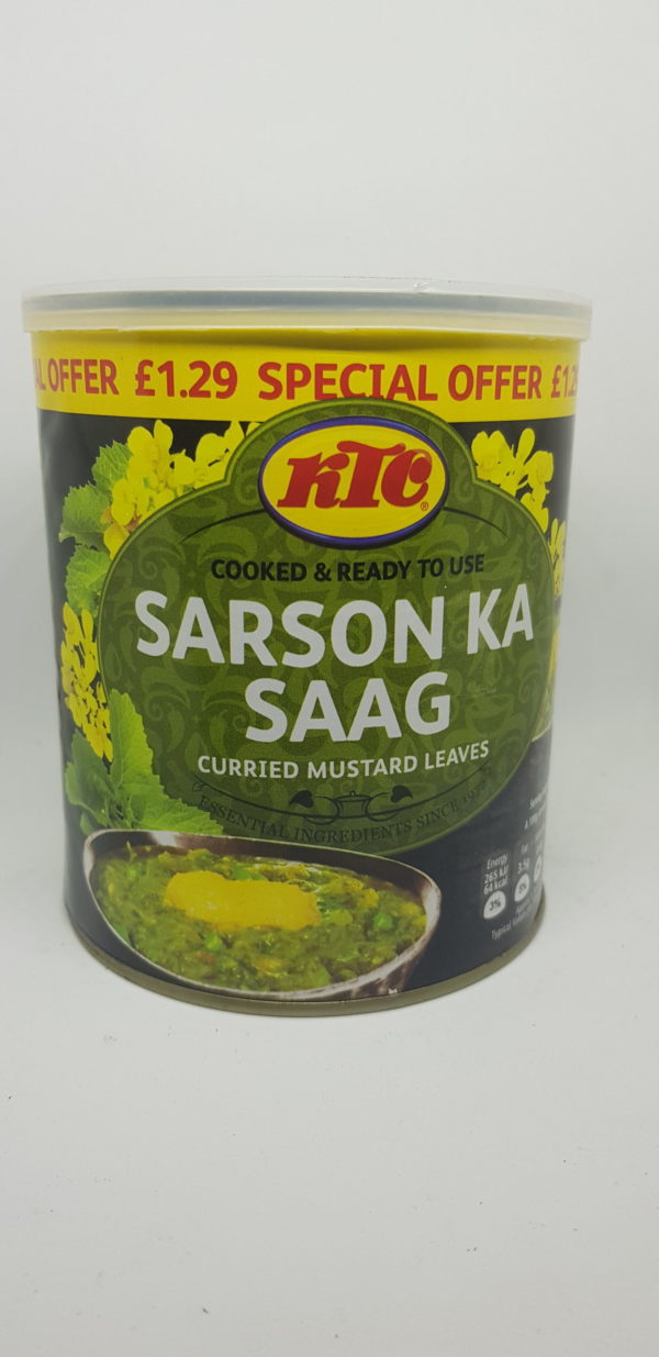 KTC SARSON KA SAAG CURRIED MUSTARD LEAVES