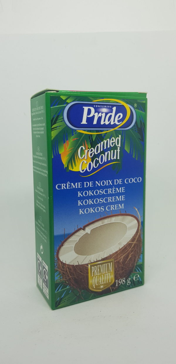 PRIDE CREAMED COCONUT 198G